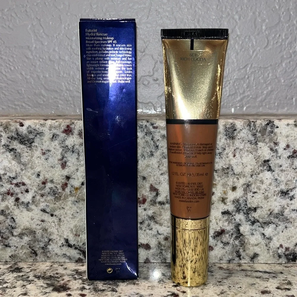 Estée Lauder Futurist Hydra Rescue Moisturizing Foundation SPF 45 Rich Cocoa